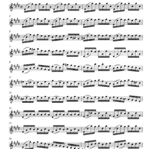 Bach Suite para Violonchelo N.1 para Saxofón Barítono BW 1007